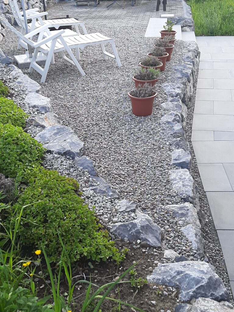 Gartengestaltung Schluss