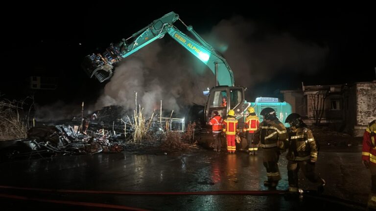 Brandräumung Acker