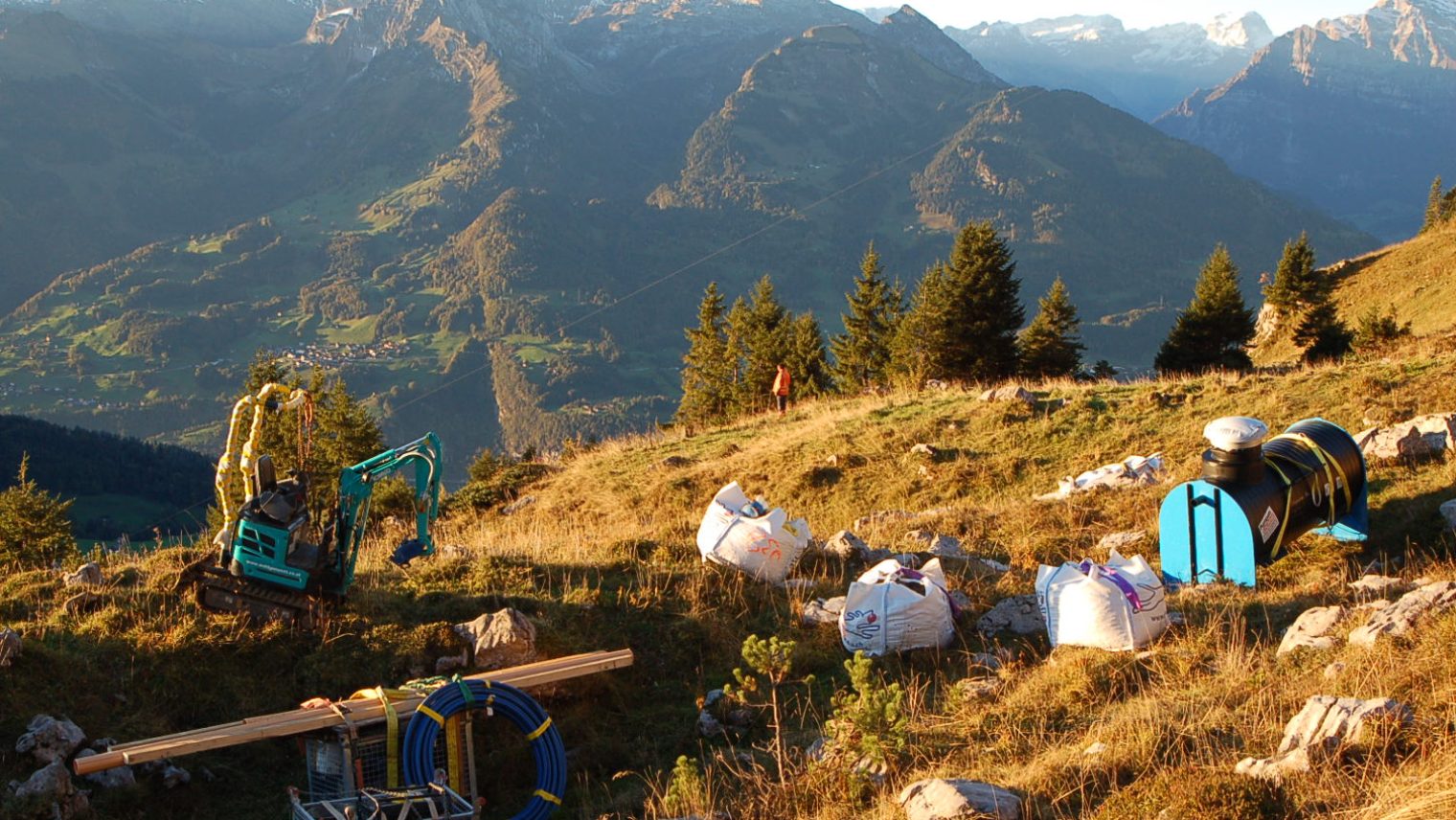 Bärefall Baustelleneinricht