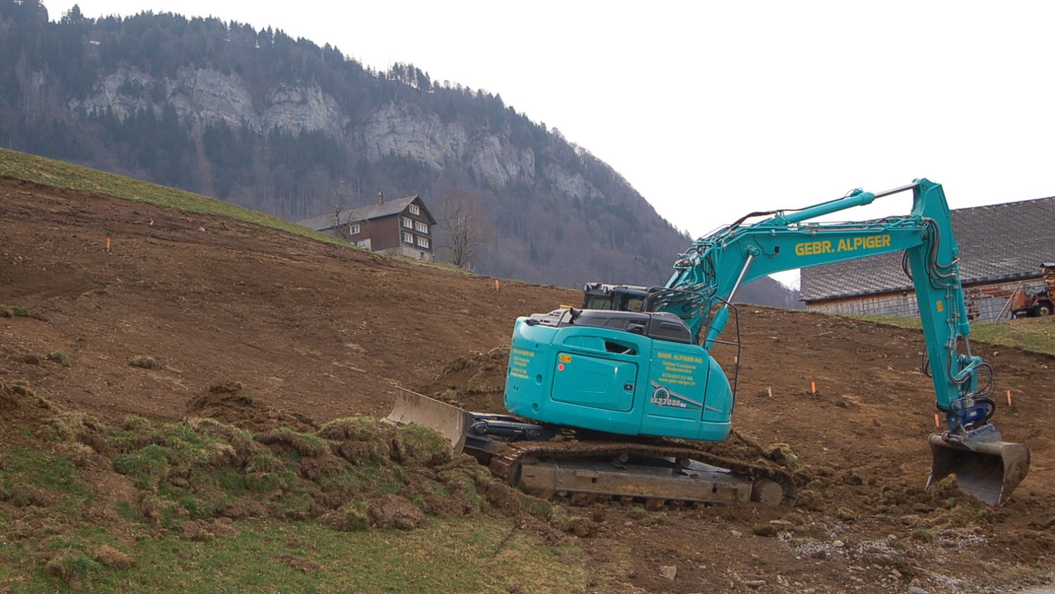 Humusierung Stein